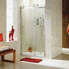 EasyClean Sliding Door Shower Enclosure for Alcove - 1200mm 